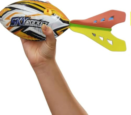 Vortex Missile Performance Aero Howler Schaumstoffball mit Pfeife, klassischer Ball mit langer Distanz, optimierter Flugschwanz Werfen des Leichtathletik-Speers
