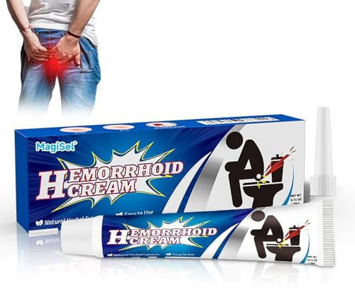 Hémorroïdes Cream, Crème pour hémorroïdes 20 g, Rapide et Efficace