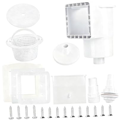 Fenteer Above Ground Pool Skimmer Professional Swimming Pool Cleaning Set with Accessory Kit