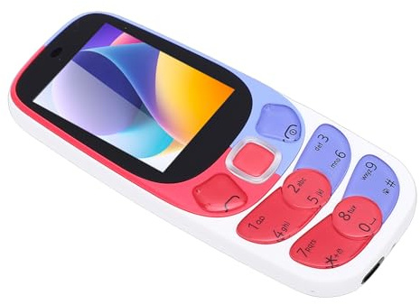 ZDAGELD Telefono per Anziani gsm 2G Sbloccato con 3 Schede SIM, Batteria da 3000 mAh, Torcia per Anziani (Bianca)