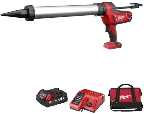 Milwaukee Akumuliatorinis silikono pistoletas C18 PCG/600A-0B