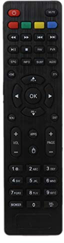 JENOR Mecool Remote Control Contorller Replacement Compatible for K1 KI Plus KII Pro DVB-T2 DVB-S2 DVB Android TV Box Satellite Receiver