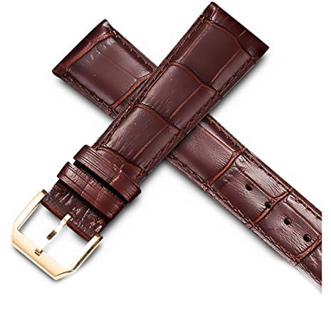 ZERAPH Uhrenarmband passend für IWC Fliegeruhren Portofino Portugieser Herrenarmband Uhrenzubehör Echtleder Uhrenarmband Uhrengürtelkette