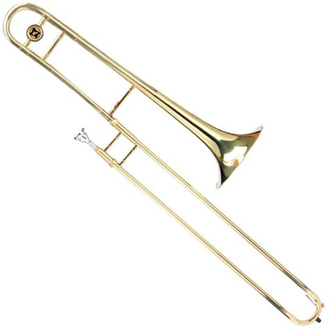 Principiantes trombón Trombón Tenor Latón Lacado Oro Instrumento De Latón Trombón Alto Práctica De Actuación Profesional(Tenor trombone)