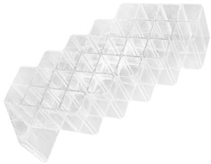 Alipis Organizador Para Pintalabios De Escritorio Soporte Transparente Para Almacenamiento De Labiales Caja De Lápiz Labial Para Guardar Pintalabios Baño o Tocador
