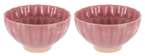 QUARKZMAN 2Pcs Cuenco de Matcha Japonés 4.23Oz Juego de Té Gong Fu Tradicional Taza de Té de Cerámica Mate Japonesa sin Asa Taza de Té Grande de Porcelana para Té Matcha Café Bebidas, Morado