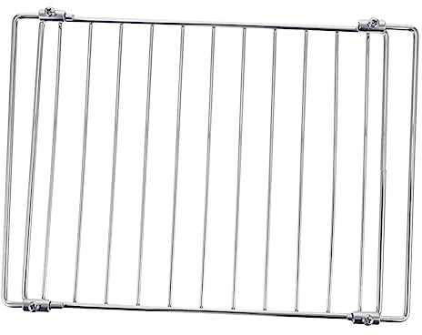 MAGICLULU 1pezzi Rete in Metallo per Barbecue per Forno Elettrico Accessorio per Barbecue Facile da Pulire Resistente alle Alte Temperature