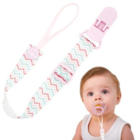 Clip porta ciuccio per bambini, clip per ciuccio - Porta e guinzaglio