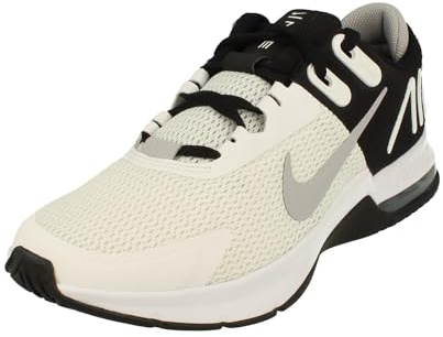 Nike Herren Air Max Alpha Trainer 4 Sneaker, White Wolf Grey Black, 45.5 EU