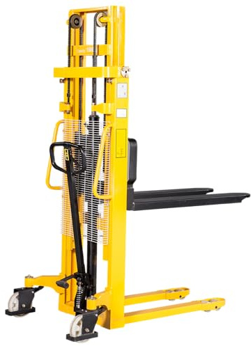 Hochhubwagen Oswald HS1525 mit Quicklift - 1.500 kg Tragkraft - 2.500 mm Hubhöhe - manueller Stapler, Handstapler