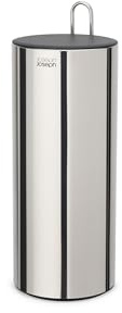 Joseph Joseph IW6 30L Öko Eco Müllbeutel aus recyceltem Kunststoff, Küchenabfallbeutel mit Kordelzug, extra stark - 4 Pack x 20 Beutel, Grau