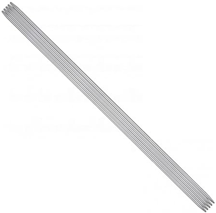 addi Stricknadeln aus Stahl, Doppelspitze, 20 cm, 1,25 mm
