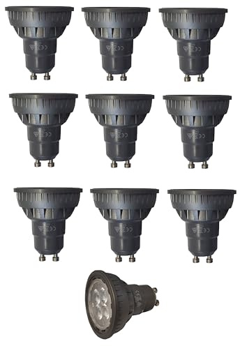 Provance 10 x LED GU10 6 Watt Glühbirne Glühlampe Energiesparlampe Spots 3000K warmweiß 30°