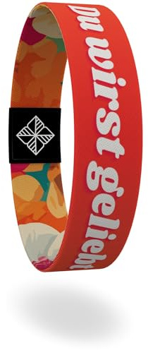juma - glaubensband | Set Liebe - Verschiedene Größen | Energie- & Motivations-Armbänder, Aus Stoff, Inspirierende Glücksbringer für Kinder, Damen, Herren