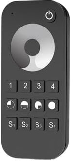 FWFDTQBSP Dimmer LED con Telecomando dimmerabile 220V 110V AC 2.4G dimmer con Telecomando dimmerabile Adatto for luci a LED(RT6 Remote Only)