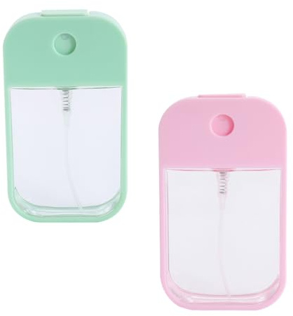 2 PCS 45ML Atomizador Perfume Recargable, Atomizador Perfume Recargable, Pulverizador colonia recargable, perfume miniatura sin fugas, frasco.Ideal para salir de noche, viajar, fiestas, cita