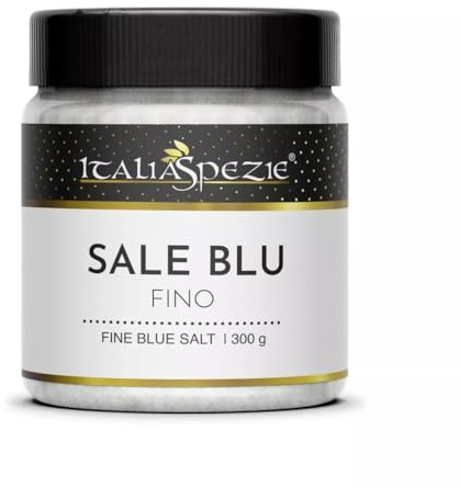 Sale blu fino, 300 g, gourmet, non raffinato naturale al 100%, minerale