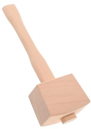 Homoyoyo Carpentry Hammer Multi-Purpose Woodworking Tool Construction Mallet for Wood Camping Jewelry Making