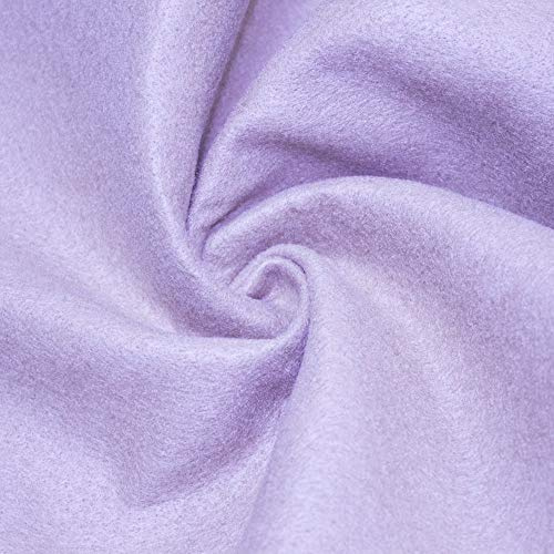 AK Trading CO. 72-Inch Wide 1/16” Thick Acrylic Felt Fabric for Arts & Crafts, Cushion and Padding, Sewing Projects, Kids School Projects, DIY Projects & More. - Lilac, 1 Yard (AKFELT-LILAC-1YD)