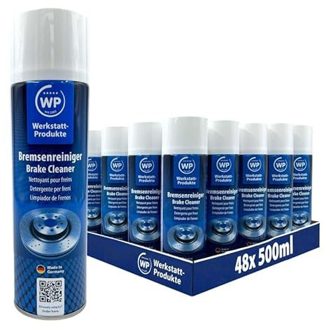 48x Bremsenreiniger 500ml WP original von Werkstatt-Produkte Sprüht 360° in jeder Lage