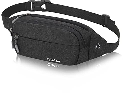 Bauchtasche Gürteltasche für Herren Damen Hüfttasche Sport Wasserdicht Stylisch Hip Bum Waist Fanny Pack für Outdoor Reise Wandern Hundetraining