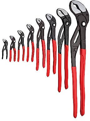 KNIPEX Tools 9K 00 80 149 US 8 Pc Cobra® Pliers Set