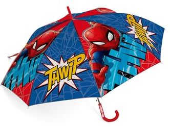 Chanos Regenschirm Spider-Man Automatik Stock-Schirm Kinder Jungen