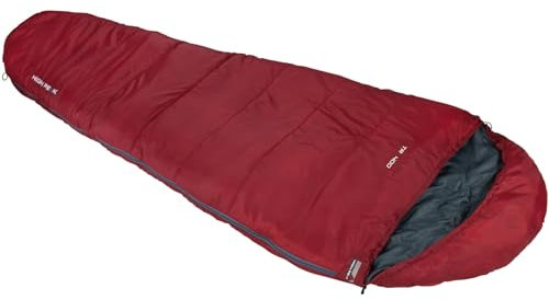 High Peak Mumienschlafsack TR 400 Trekking Schlafsack 3 Jahreszeiten Leicht