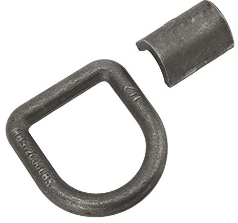 Kit di Ancoraggio a D Saldato con Clip di Montaggio per Camion Tra C Tie N Duty Ancoraggi a D Saldati per Trasporto di Carichi Pesanti