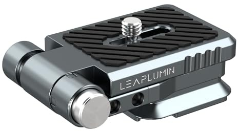 Leaplumin Foldable DSLR Camera L Bracket | Lightweight Camera L Bracket Switching Tripod Quick Release Plate, Stabilizer Tripod for Canon Nikon Sony DJI