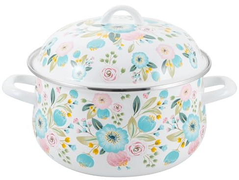 Prep•N•Cook by McSunley 6Qt Porcelain Enamel Dutch Oven
