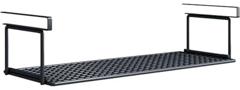 Generisch Organizador de almacenamiento debajo de la cesta de almacenamiento para colgar debajo de la cesta de almacenamiento – Estante ajustable para debajo del armario inferior – Estante ajustable