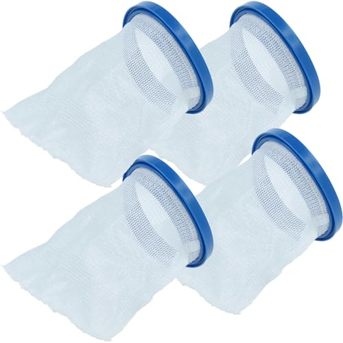 vhbw 4X Filterpad kompatibel mit Pool Blaster Catfish Ultra, IVAC 250 Poolsauger, Poolroboter - Feinfilter, 11 x 11 x 2,3 cm