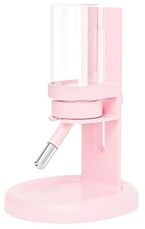 Botella de agua para hámster, fuente de animales pequeños de 120 ml para beber fácilmente, dispensador con base estable, alimentador automático de agua para ratones, degus, hurones, ardillas