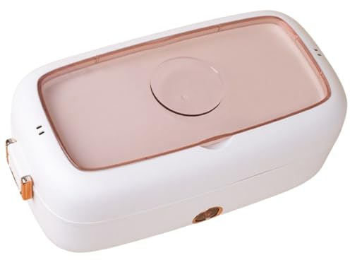 Genérico autocalentable – Acero inoxidable de 10,24 pulgadas | Calentador de alimentos eléctrico USB – portátil recargable para hombres, mujeres, niños, hogar, cocina, escuela, oficina, coc