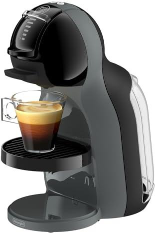 De'Longhi Nescafé Dolce Gusto Mini Me 2 Cafetera de Cápsulas Compacta, Apagado Automático, Bebidas Calientes y Frías, 15 Bares de Presión, Color Negro (EDG335.B)