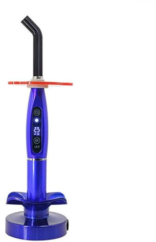 Kit de gemas de dientes con lámpara LED, máquina de curado UV oral, 3 modos ajustables, herramientas de diamantes de imitación para decoración de dientes