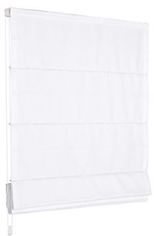 PREMIUM RAFFROLLO WEISS 120x240 cm - MEGA AUSWAHL - 11 MAßE UND 7 FARBEN IM SHOP - RAFFGARDINE FALTROLLO