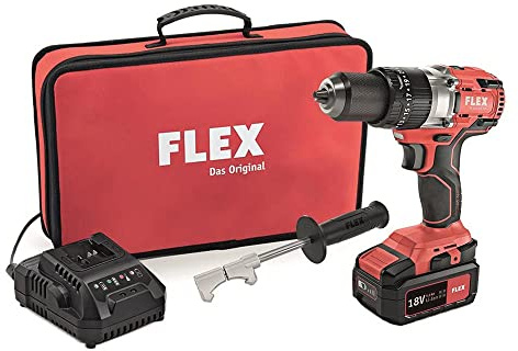 FLEX Schlagbohrschrauber PD2G 18.0-EC FS55 2xAkku 18V 5Ah Brushless