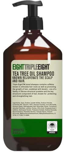 Eight Triple Eight Tea Tree Oil Hair Care Set- 1L Shampoo