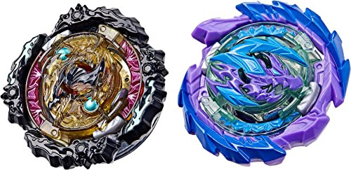 Beyblade Burst QuadDrive Wrath Fafnir F7 und Berserk Linwyrm L7 Doppelpack − Battle Kreisel Multi