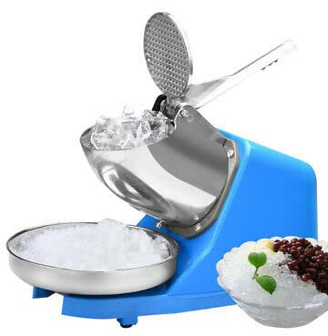 Elektrische Ice Crusher Ice Shaver Machine Edelstahl Eiszerkleinerer Crusheisbereiter Kommerziellen Einsatz Startseite Smoothie-Maker 65kg Pro Stunde