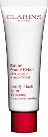 Clarins Beauty Flash Balm 50ml | Radiance Boosting Face Cream with Acerola & Prickly Pear Extracts | Instant Glow & Firming Treatment for Dull, Tired Skin