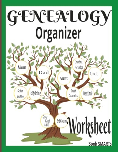 Genealogy Organizer Worksheet: Family History Record Keeper