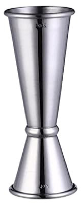 Stainless Steel Double-Headed Mixing Cup Ounce Jiger Cocktail Bar Gadget with Scale Cup Device for Home Bar Party Measure Jiggers