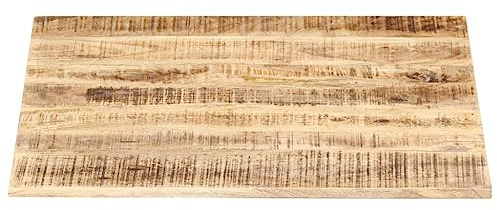 TJROO Tischplatte 60x60 cm Stärke 15-16 mm Mango-Massivholz Tabletop Esstischplatte Möbelplatten Deckplatte Holzplatten Schreibtischplatten Esstisch Holz Tischplatten