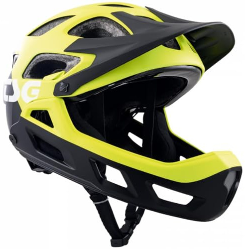 TSG Kids Downhill MTB Seek FR - Casco per bambini, taglia XXS/XS