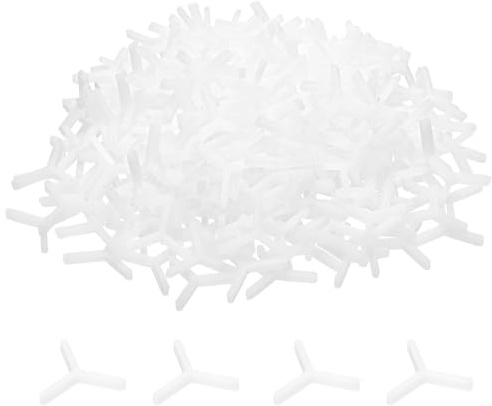 sourcing map Fliesen-Abstandshalter, 2 mm, Hartplastik, Y-Typ, Fliesen, Abstandshalter, Installation, Keramik-Abstand-Clips für Wand, Boden, 500 Stück