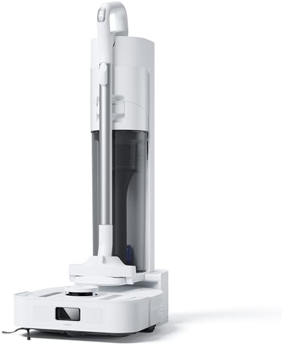 ECOVACS DEEBOT X5 HYBRID 2-in-1 Saugroboter und Handstaubsauger mit automatischer Absaugung, ZeroTangle 2.0, TrueDetect, App Steuerung, überlegene Mobilität für mühelose Reinigung, TrueMapping 2.0