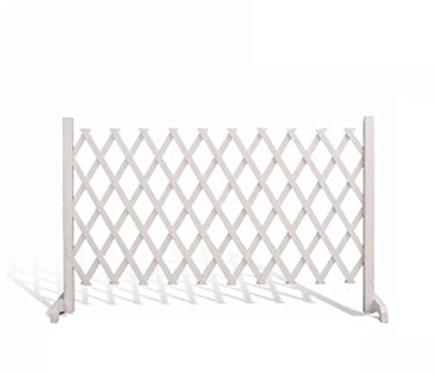 Große erweiterbare Holzgitter-Barrieren für Tierzäune, Gärten und Terrassen, abnehmbare Zaun-Leitplanken